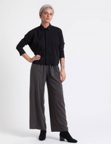 Alef Alef | אלף אלף - בגדי מעצבים | חולצת Alison Nit שחור
