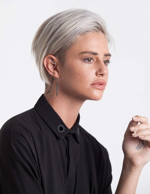 Alef Alef | אלף אלף - בגדי מעצבים | חולצת Alison Nit שחור Alef Alef | אלף אלף - בגדי מעצבים | חולצת Alison Nit שחור