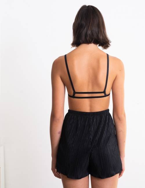 Alef Alef | אלף אלף - בגדי מעצבים | חזיית Flo  שחור