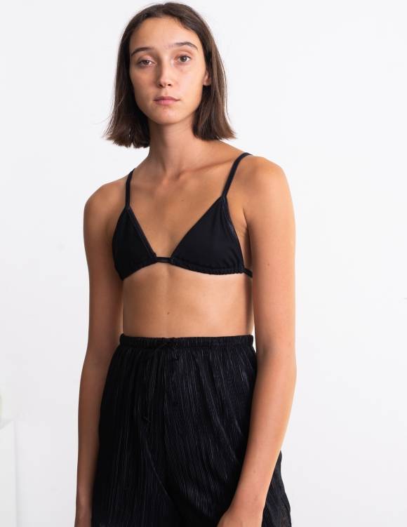 Alef Alef | אלף אלף - בגדי מעצבים | חזיית Flo  שחור