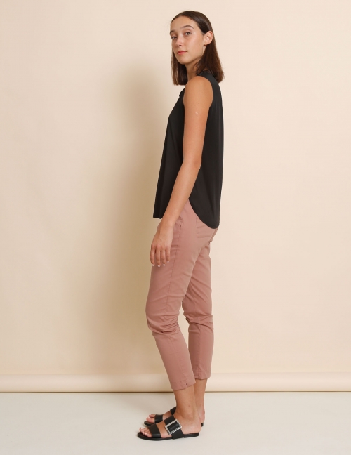 Alef Alef | אלף אלף - בגדי מעצבים | גופית Mary שחור מבריק Alef Alef | אלף אלף - בגדי מעצבים | גופית Mary שחור מבריק