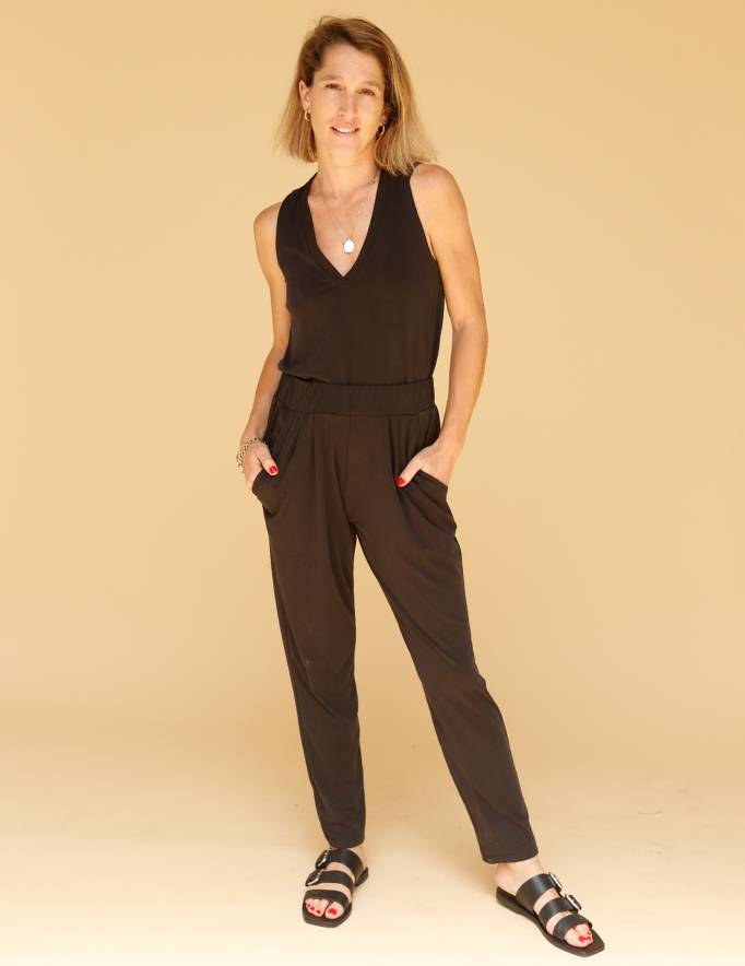 Alef Alef | אלף אלף - בגדי מעצבים | מכנסי Tenenbaum שחור