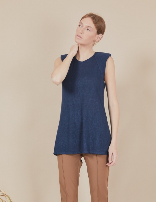 Alef Alef | אלף אלף - בגדי מעצבים | גופית Gal | נייבי Alef Alef | אלף אלף - בגדי מעצבים | גופית Gal | נייבי