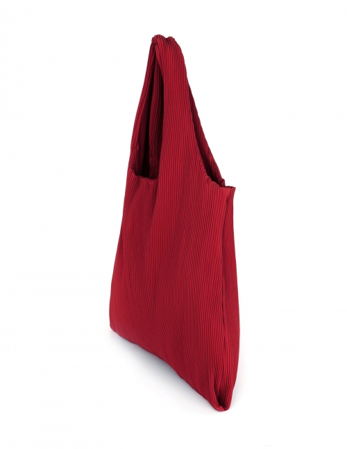 Alef Alef | אלף אלף - בגדי מעצבים | תיק Wo תיק פליסה בורדו Alef Alef | אלף אלף - בגדי מעצבים | תיק Wo תיק פליסה בורדו