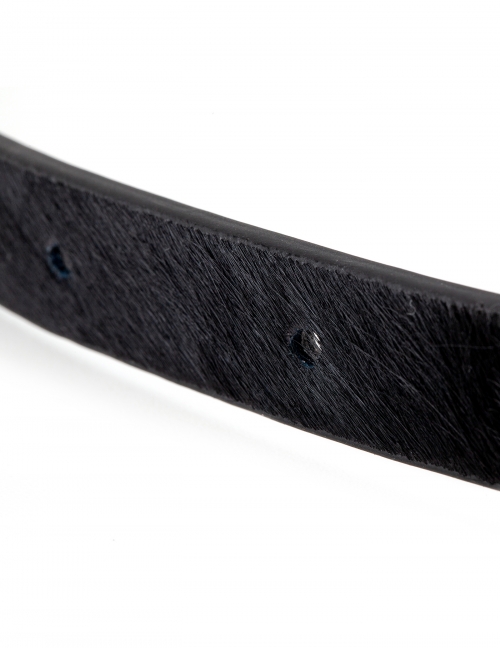 Alef Alef | אלף אלף - בגדי מעצבים | חגורת עור שחור SHENG Alef Alef | אלף אלף - בגדי מעצבים | חגורת עור שחור SHENG