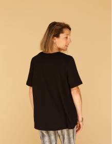 Alef Alef | אלף אלף - בגדי מעצבים | חולצת Cohen שחור