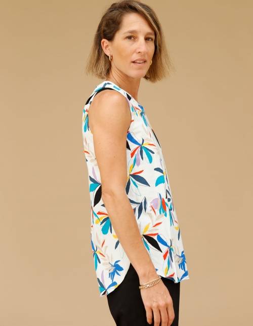 Alef Alef | אלף אלף - בגדי מעצבים | גופית LEVY דפוס צבעוני