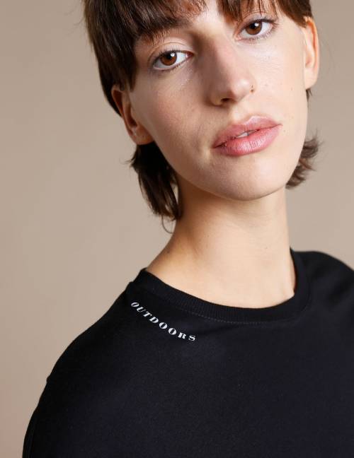 Alef Alef | אלף אלף - בגדי מעצבים | חולצת Lincoln שחור/אפור Alef Alef | אלף אלף - בגדי מעצבים | חולצת Lincoln שחור/אפור