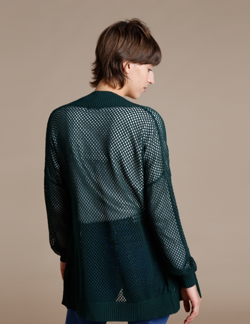 Alef Alef | אלף אלף - בגדי מעצבים | עליונית Tazman ירוק בקבוק Alef Alef | אלף אלף - בגדי מעצבים | עליונית Tazman ירוק בקבוק