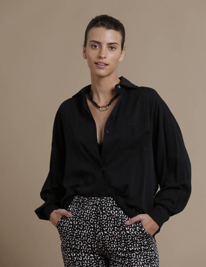 Alef Alef | אלף אלף - בגדי מעצבים | חולצת Table שחור