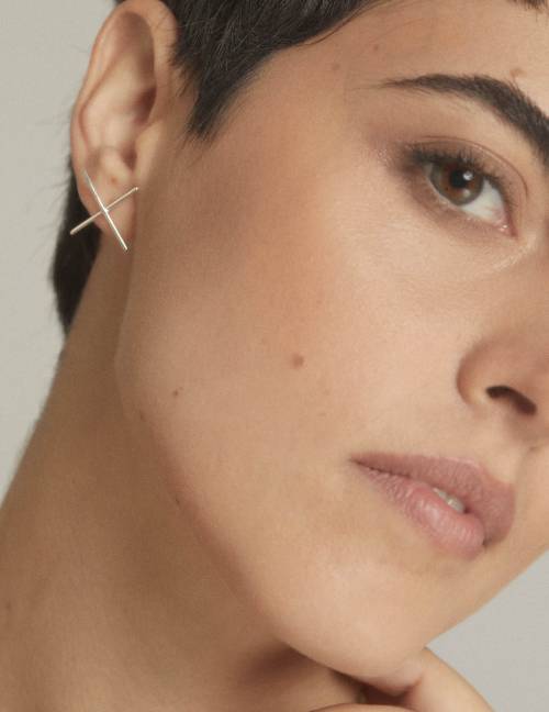 Alef Alef | אלף אלף - בגדי מעצבים | עגילי SPARK NO.2 Alef Alef | אלף אלף - בגדי מעצבים | עגילי SPARK NO.2