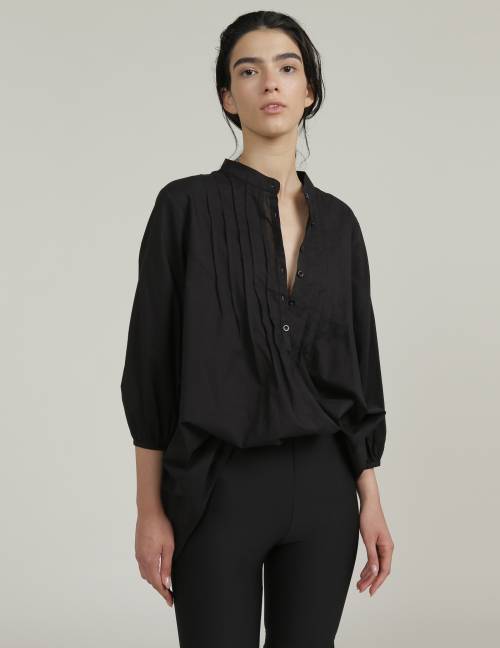 Alef Alef | אלף אלף - בגדי מעצבים | גלביה ILI שחור Alef Alef | אלף אלף - בגדי מעצבים | גלביה ILI שחור