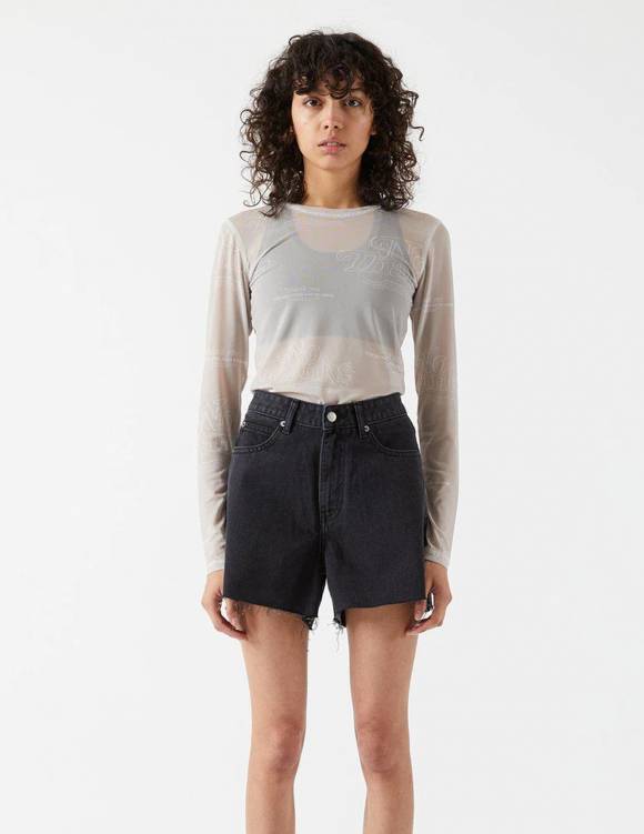 Alef Alef | אלף אלף - בגדי מעצבים | Nora Shorts | Charcoal Black