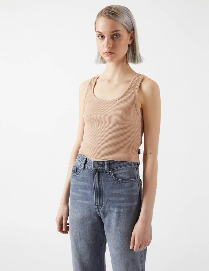 Alef Alef | אלף אלף - בגדי מעצבים | Maxida Top | Warm clay