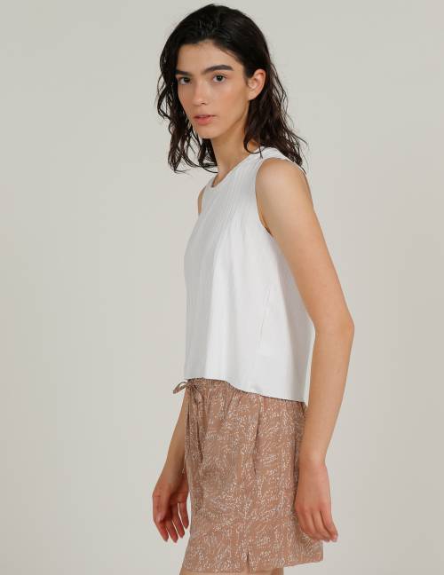 Alef Alef | אלף אלף - בגדי מעצבים | גופית APOLO שמנת Alef Alef | אלף אלף - בגדי מעצבים | גופית APOLO שמנת