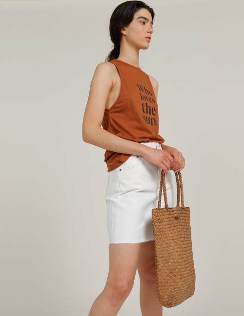 Alef Alef | אלף אלף - בגדי מעצבים | תיק קש Alef Alef | אלף אלף - בגדי מעצבים | תיק קש