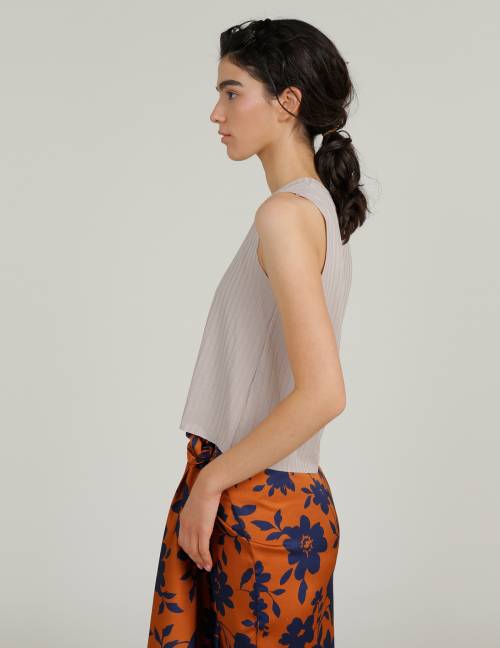 Alef Alef | אלף אלף - בגדי מעצבים | גופית APOLO בז' Alef Alef | אלף אלף - בגדי מעצבים | גופית APOLO בז'