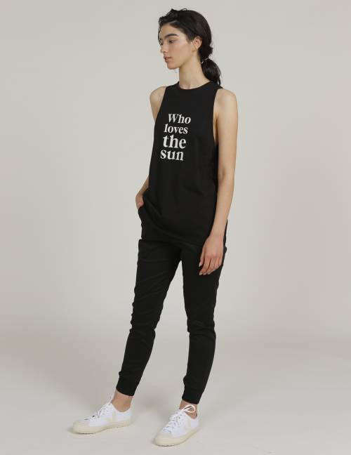 Alef Alef | אלף אלף - בגדי מעצבים | גופית SOL שחור Alef Alef | אלף אלף - בגדי מעצבים | גופית SOL שחור