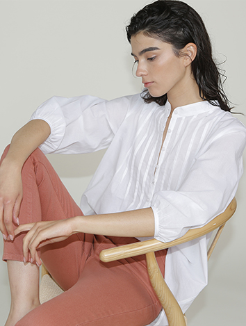 אלף אלף - בגדי מעצבים | חולצת Ema | חמרה - Alef Alef | אלף אלף