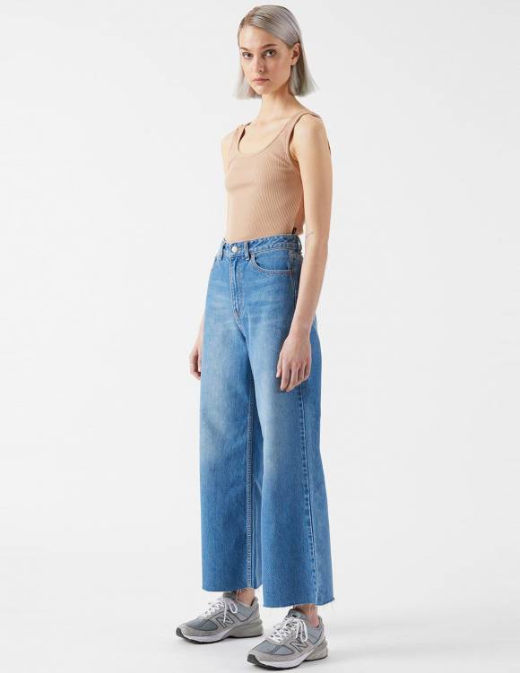 Alef Alef | אלף אלף - בגדי מעצבים | Aiko Cropped | Empress Blue