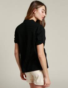 Alef Alef | אלף אלף - בגדי מעצבים | חולצת NERO שחור