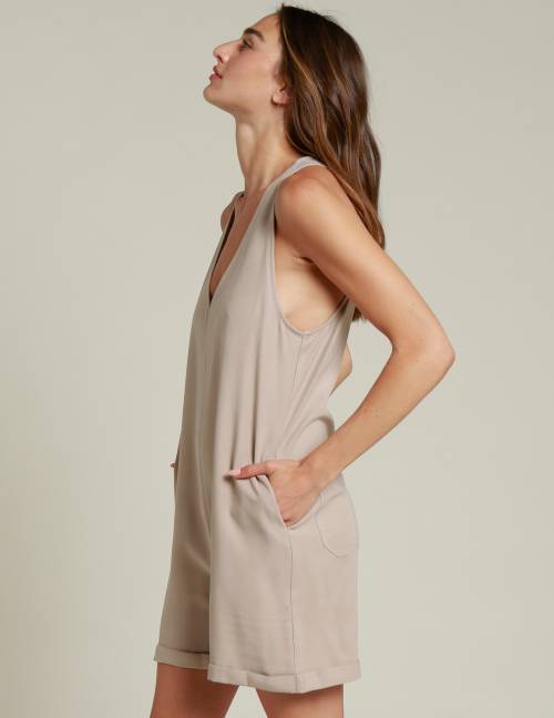 Alef Alef | אלף אלף - בגדי מעצבים | אוברול BYRON אבן Alef Alef | אלף אלף - בגדי מעצבים | אוברול BYRON אבן