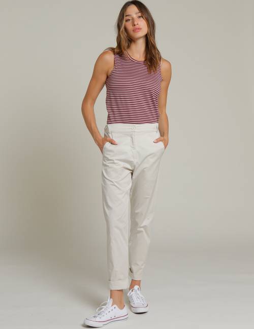 Alef Alef | אלף אלף - בגדי מעצבים | מכנסי STEFANO אבן