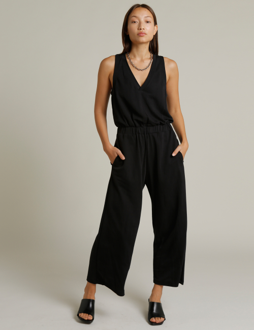 Alef Alef | אלף אלף - בגדי מעצבים | אוברול SUN שחור Alef Alef | אלף אלף - בגדי מעצבים | אוברול SUN שחור