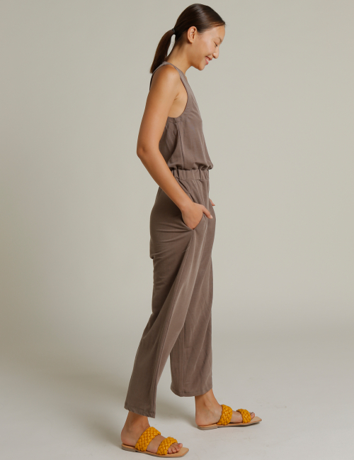 Alef Alef | אלף אלף - בגדי מעצבים | אוברול SUN מוקה Alef Alef | אלף אלף - בגדי מעצבים | אוברול SUN מוקה