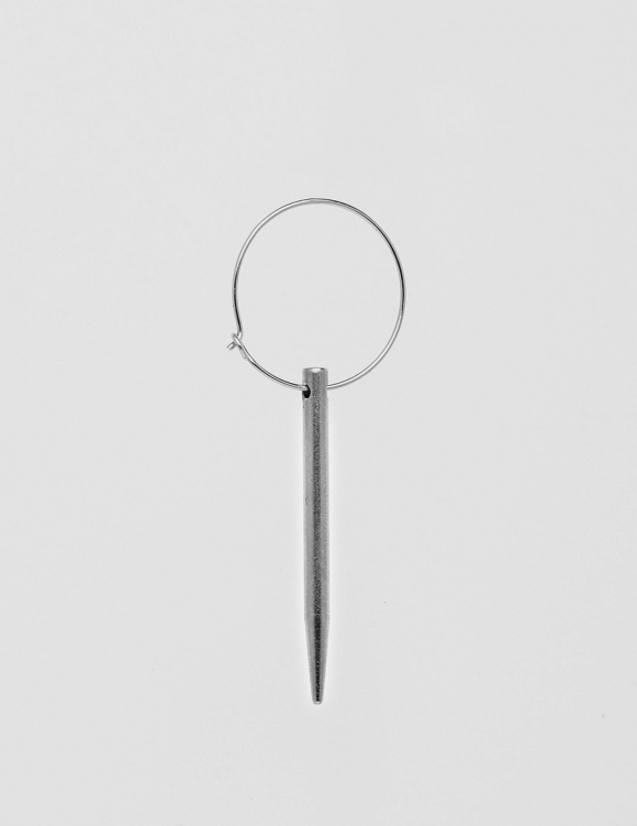 Alef Alef | אלף אלף - בגדי מעצבים | עגיל NAIL מסמר כסף