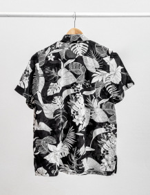Alef Alef | אלף אלף - בגדי מעצבים | חולצת SINAI שחור לבן