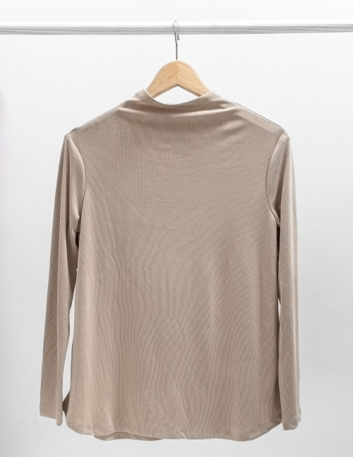 Alef Alef | אלף אלף - בגדי מעצבים | חולצת CALLA אבן Alef Alef | אלף אלף - בגדי מעצבים | חולצת CALLA אבן