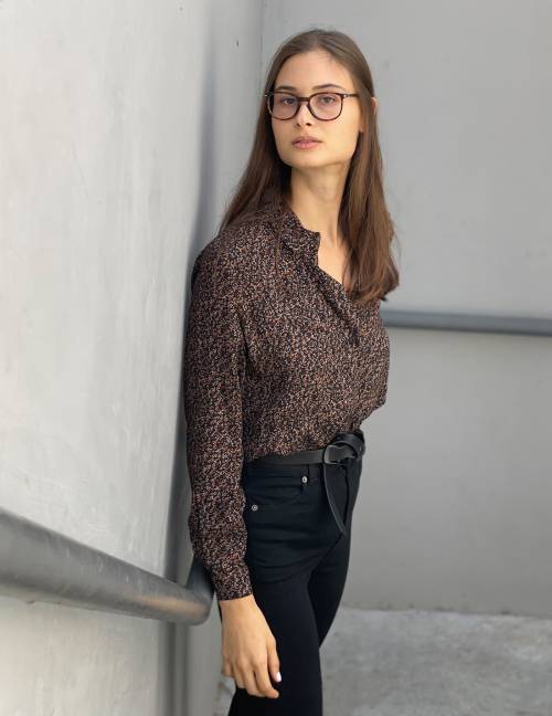 Alef Alef | אלף אלף - בגדי מעצבים | חולצת FRIO הדפס פרחים Alef Alef | אלף אלף - בגדי מעצבים | חולצת FRIO הדפס פרחים