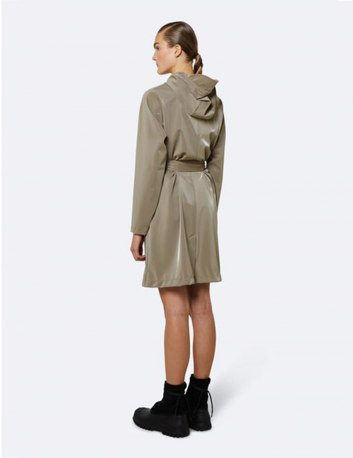 Alef Alef | אלף אלף - בגדי מעצבים | RAIN'S BELT JACKET חאקי Alef Alef | אלף אלף - בגדי מעצבים | RAIN'S BELT JACKET חאקי