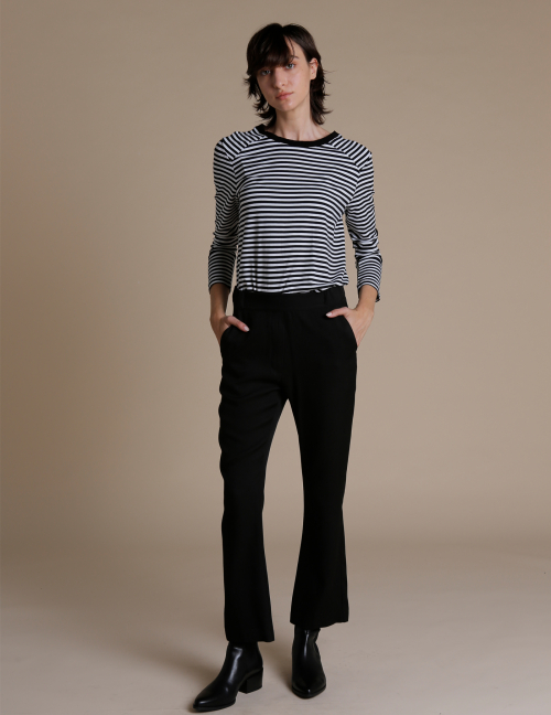 Alef Alef | אלף אלף - בגדי מעצבים | מכנס OTONO שחור Alef Alef | אלף אלף - בגדי מעצבים | מכנס OTONO שחור