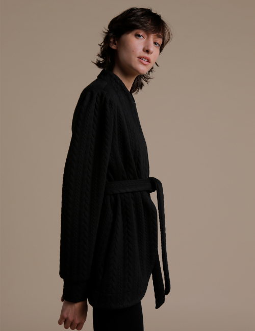 Alef Alef | אלף אלף - בגדי מעצבים | עליונית TORMENTA שחור Alef Alef | אלף אלף - בגדי מעצבים | עליונית TORMENTA שחור