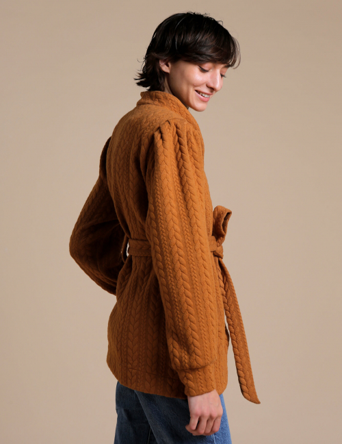 Alef Alef | אלף אלף - בגדי מעצבים | עליונית TORMENTA קאמל Alef Alef | אלף אלף - בגדי מעצבים | עליונית TORMENTA קאמל