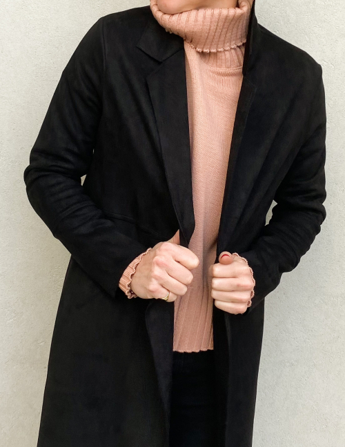 Alef Alef | אלף אלף - בגדי מעצבים | ז'קט CAPOTO שחור Alef Alef | אלף אלף - בגדי מעצבים | ז'קט CAPOTO שחור