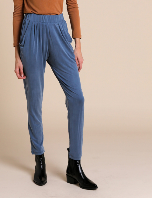 Alef Alef | אלף אלף - בגדי מעצבים | מכנסי Tenenbaum כחול בהיר Alef Alef | אלף אלף - בגדי מעצבים | מכנסי Tenenbaum כחול בהיר