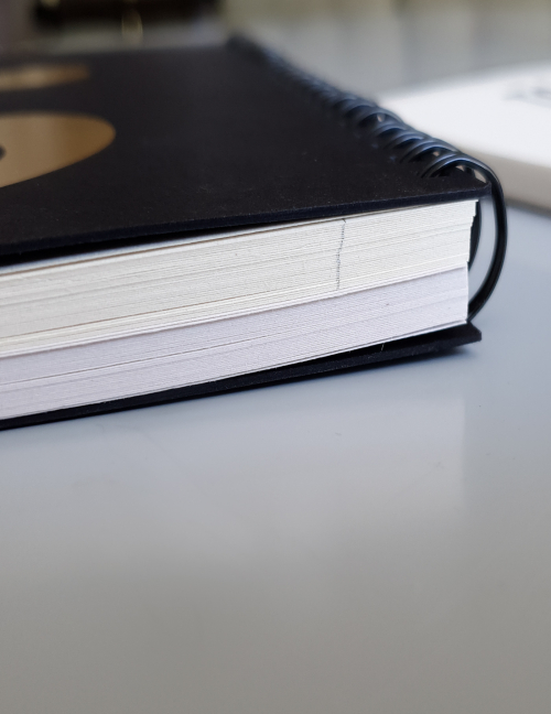 Alef Alef | אלף אלף - בגדי מעצבים | מחברת ספירלה נקודה פסיק Alef Alef | אלף אלף - בגדי מעצבים | מחברת ספירלה נקודה פסיק