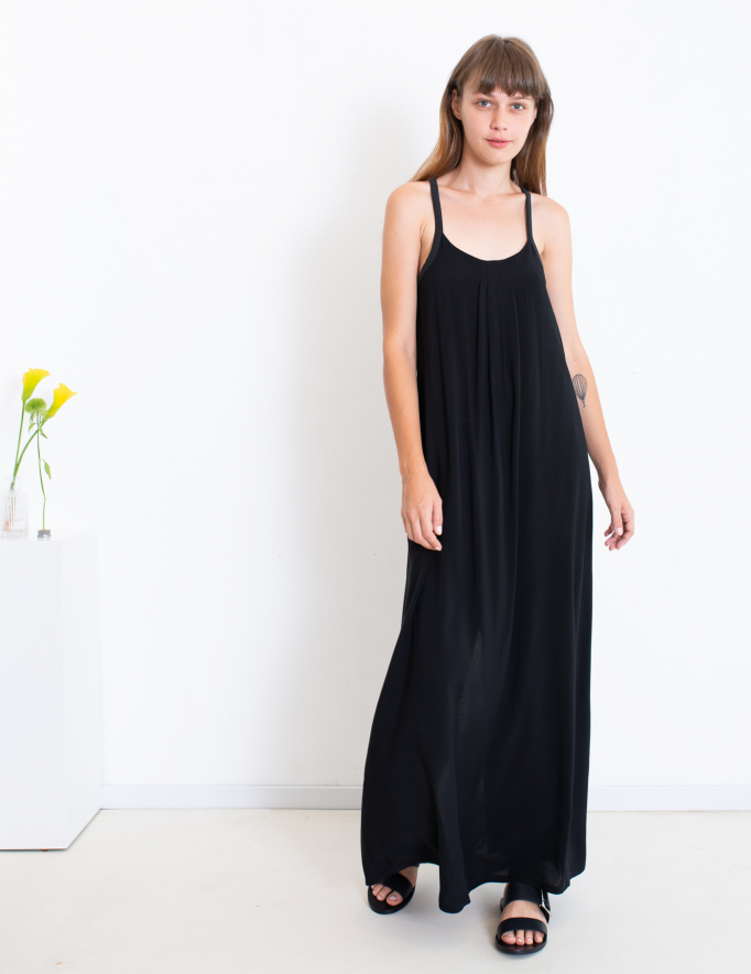 Alef Alef | אלף אלף - בגדי מעצבים | שמלת TULIP שחור