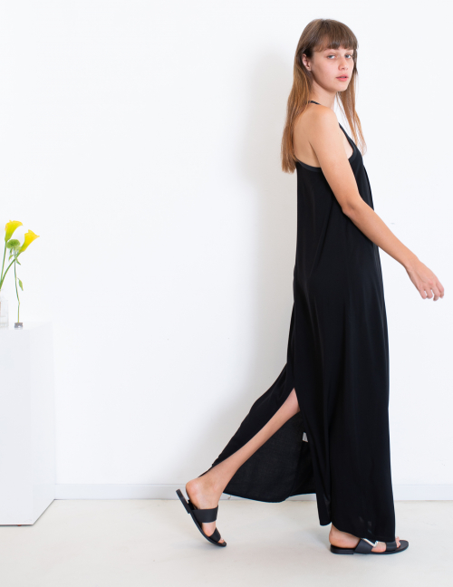 Alef Alef | אלף אלף - בגדי מעצבים | שמלת TULIP שחור Alef Alef | אלף אלף - בגדי מעצבים | שמלת TULIP שחור