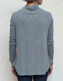 Alef Alef | אלף אלף - בגדי מעצבים | חולצת CALLA אפור בהיר