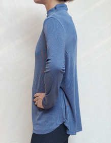 Alef Alef | אלף אלף - בגדי מעצבים | חולצת CALLA אינדיגו