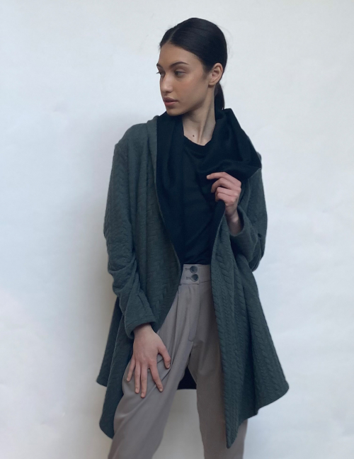 Alef Alef | אלף אלף - בגדי מעצבים | עליונית NOAH ירוק צמה Alef Alef | אלף אלף - בגדי מעצבים | עליונית NOAH ירוק צמה