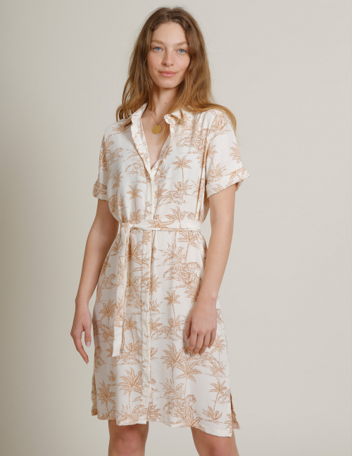 Alef Alef | אלף אלף - בגדי מעצבים | שמלת MAKAO טייגר Alef Alef | אלף אלף - בגדי מעצבים | שמלת MAKAO טייגר