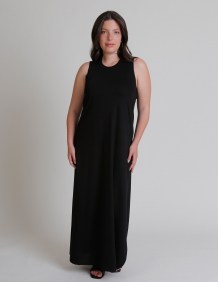 Alef Alef | אלף אלף - בגדי מעצבים | שמלת מקסי ASTER שחור