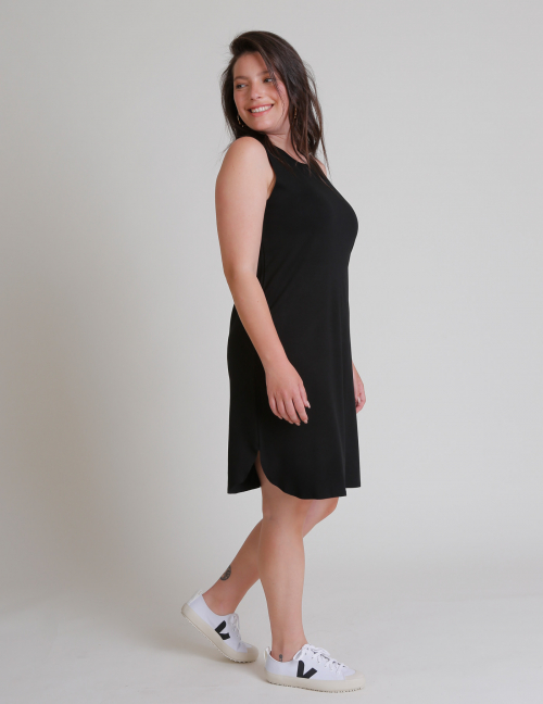 Alef Alef | אלף אלף - בגדי מעצבים | שמלת PINE שחור Alef Alef | אלף אלף - בגדי מעצבים | שמלת PINE שחור