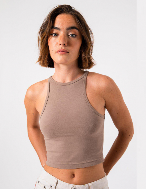 Alef Alef | אלף אלף - בגדי מעצבים | LARA TOP חאקי