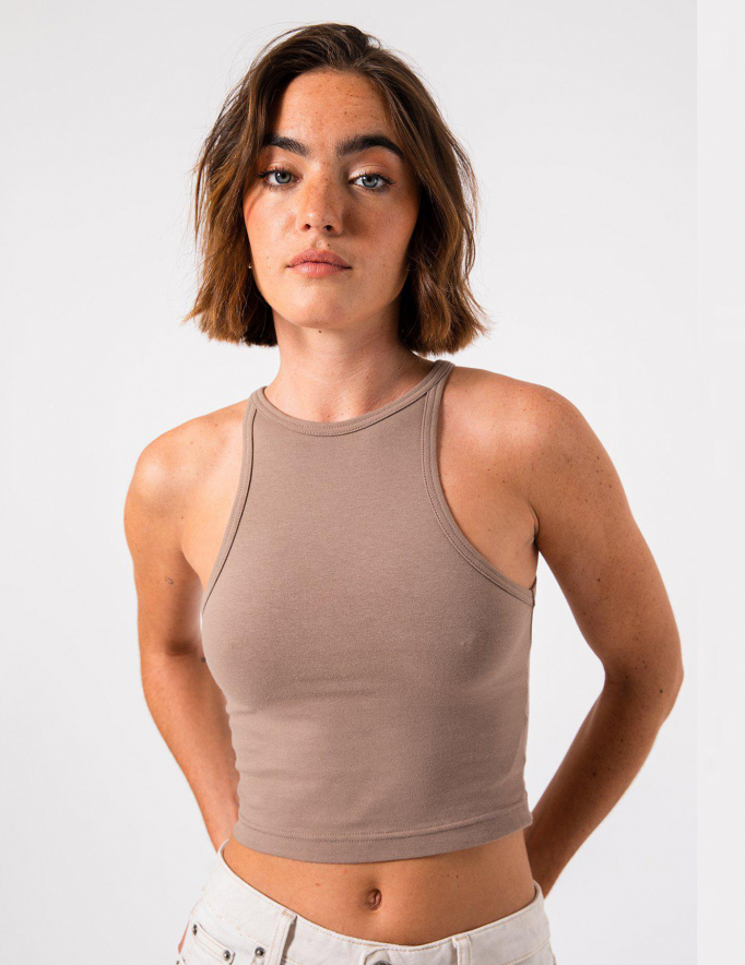 Alef Alef | אלף אלף - בגדי מעצבים | LARA TOP חאקי